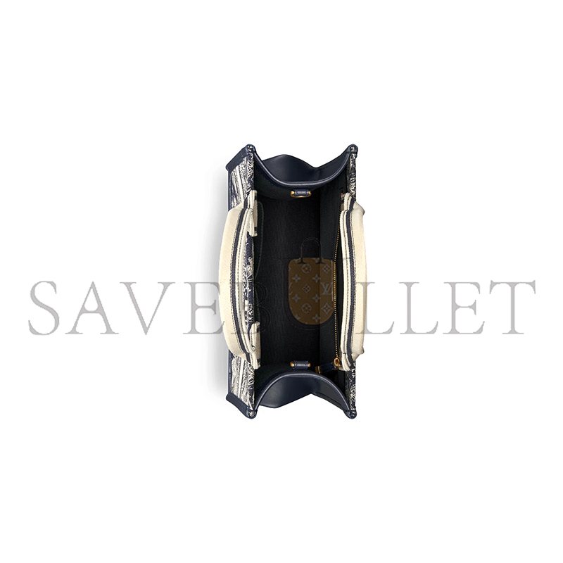 D*or small D*or book tote m1325cetl_m35i (26.5*22*14cm)